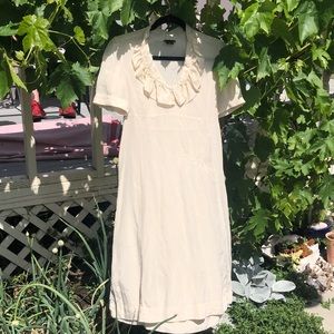 Theory silk midi dress size 6